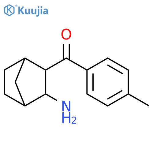 Ketone, 3-amino-2-norbornyl p-tolyl (8CI) structure