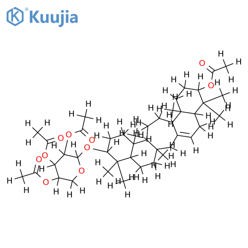 inundoside-A tetraacetate structure