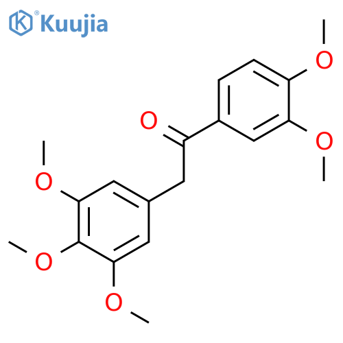 ETHANONE, 1-(3,4-DIMETHOXYPHENYL)-2-(3,4,5-TRIMETHOXYPHENYL)- structure