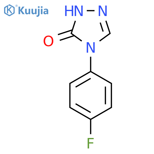 4-(4-Fluorophenyl)-1H-1,2,4-triazol-5(4H)-one structure