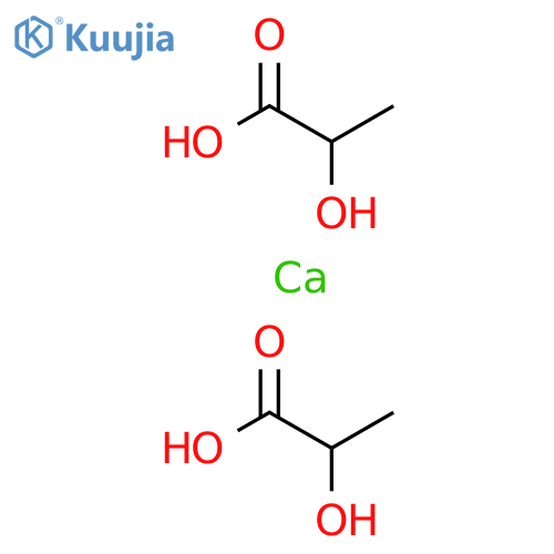 Propanoic acid, 2-hydroxy-, mixt. with 2-hydroxypropanoic acid calcium salt (2:1) (9CI) structure