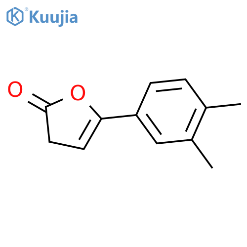 2(3H)-Furanone, 5-(3,4-dimethylphenyl)- structure