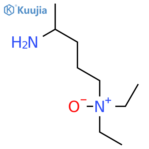 N1,N1-Diethyl-1,4-pentanediamine N1-oxide structure