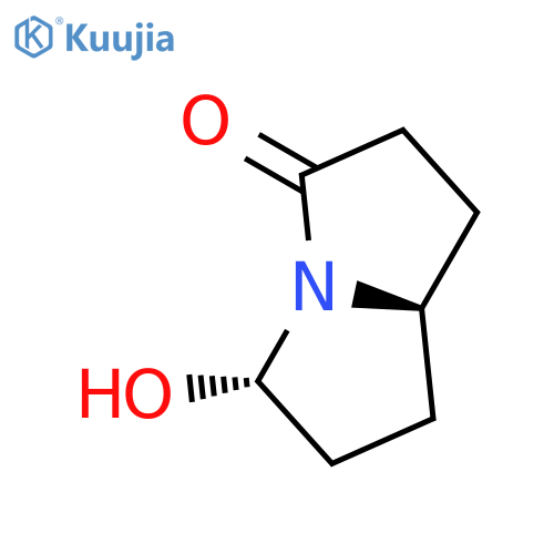 (5S,7aR)-5-Hydroxyhexahydro-3H-pyrrolizin-3-one structure