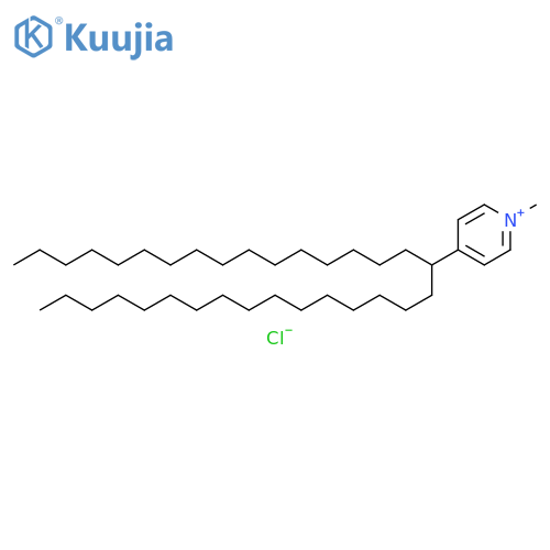 pyridinium, 4-(1-hexadecylheptadecyl)-1-methyl-, chloride structure