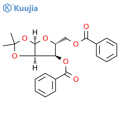 3,5-Di-o-benzoyl-1,2-o-isopropylidene-α-d-ribofuranose structure