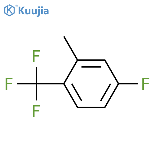 4-Fluoro-2-methylbenzotrifluoride structure