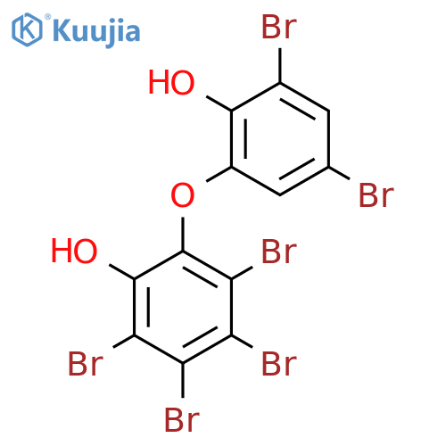2,3,4,5-tetrabromo-6-(3,5-dibromo-2-hydroxyphenoxy)phenol structure