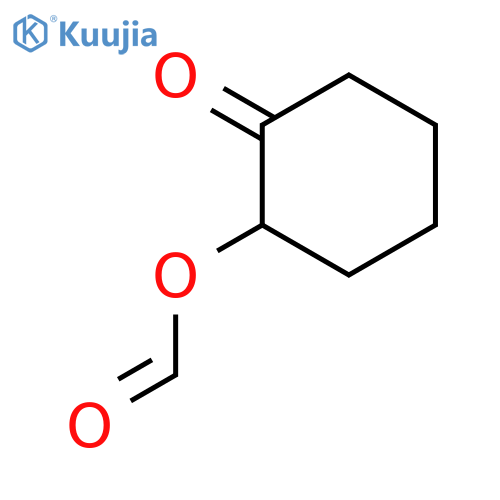 Cyclohexanone, 2-(formyloxy)- structure