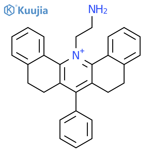Dibenz[c,h]acridinium, 14-(2-aminoethyl)-5,6,8,9-tetrahydro-7-phenyl- structure