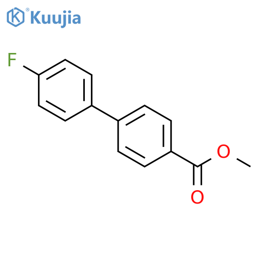 methyl 4'-fluoro-[1,1'-biphenyl]-4-carboxylate structure