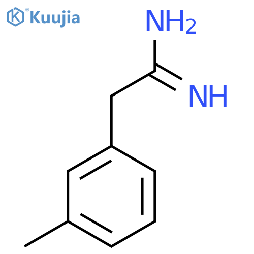 2-(3-Methylphenyl)ethanimidamide structure