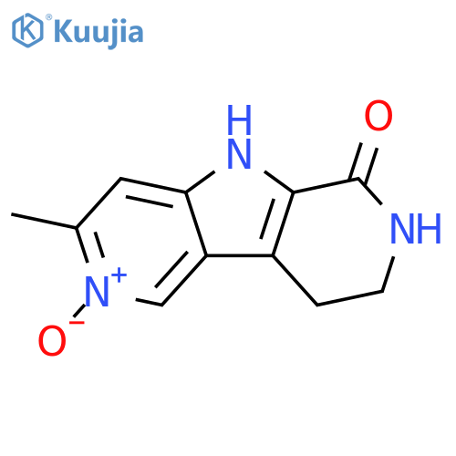6H-Pyrrolo[2,3-c:4,5-c']dipyridin-6-one,5,7,8,9-tetrahydro-3-methyl-, 2-oxide (8CI) structure