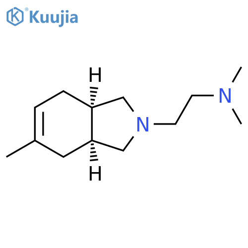 2H-Isoindole-2-ethanamine,1,3,3a,4,7,7a-hexahydro-N,N,5-trimethyl-, (3aR,7aS)-rel- structure