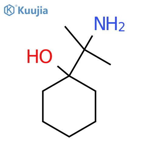 1-(2-Aminopropan-2-yl)cyclohexan-1-ol structure