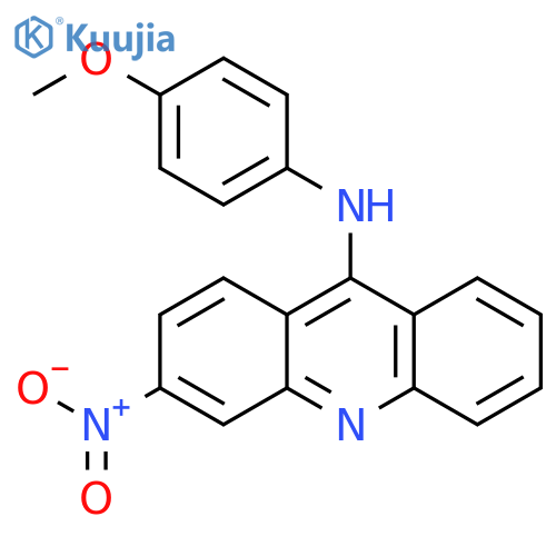 9-ACRIDINAMINE, N-(4-METHOXYPHENYL)-3-NITRO- structure