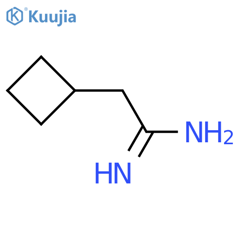 2-cyclobutylethanimidamide structure