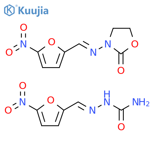 Nitrofurazonemixt.withFurazolidone structure