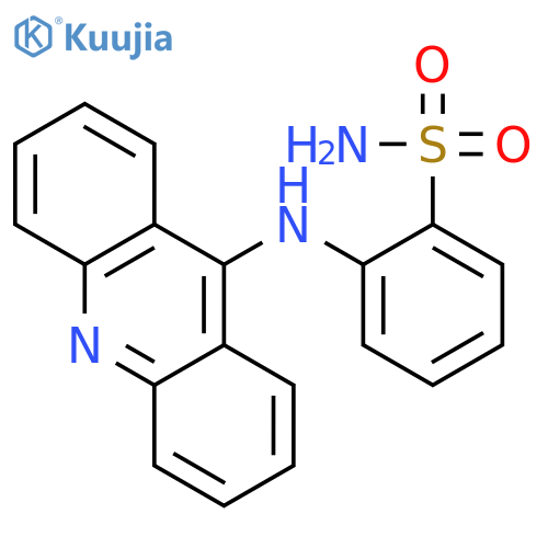 Benzenesulfonamide, 2-(9-acridinylamino)- structure