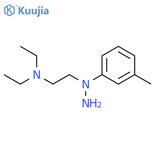 Ethylenediamine, N-amino-N,N-diethyl-N-m-tolyl- (8CI) structure
