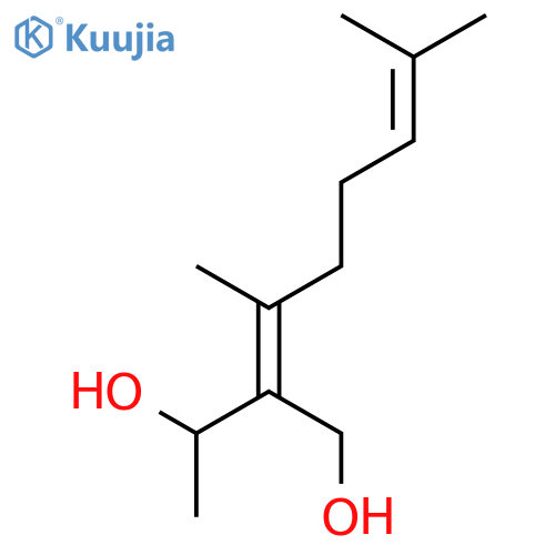 1,3-Butanediol, 2-(1,5-dimethyl-4-hexenylidene)-, (2E)- structure