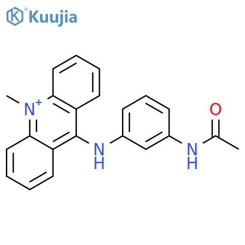 ACRIDINIUM, 9-[[3-(ACETYLAMINO)PHENYL]AMINO]-10-METHYL- structure