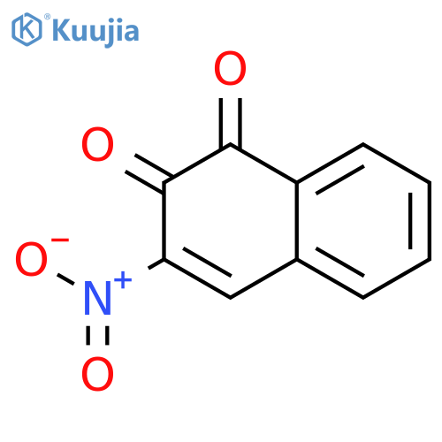 6-nitronaphthalene-1,4-dione structure
