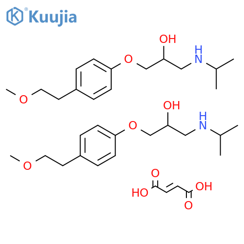 Metoprolol fumarate structure