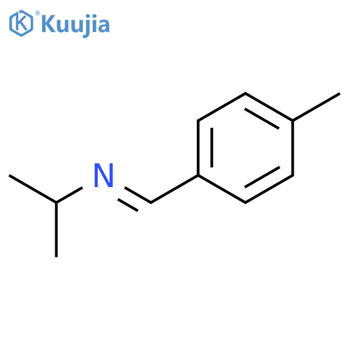 2-Propanamine, N-[(4-methylphenyl)methylene]- structure