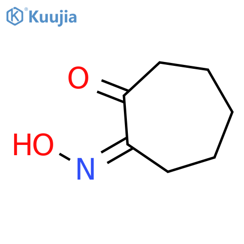 2-(Hydroxyimino)cycloheptan-1-one structure