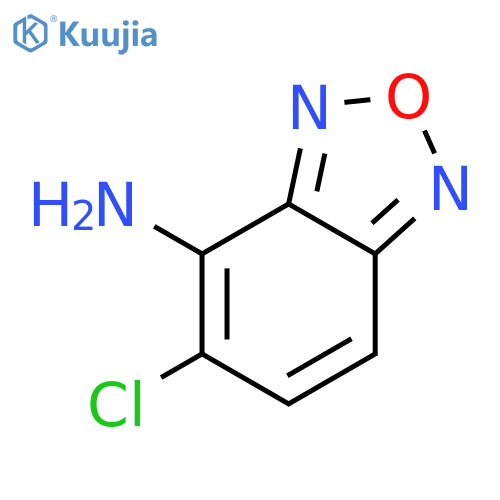 5-chloro-2,1,3-benzoxadiazol-4-amine structure