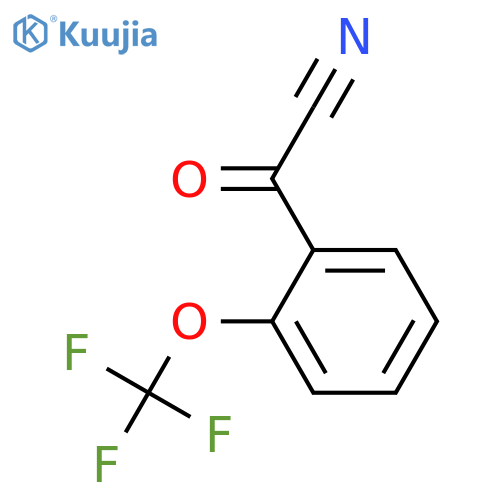 2-(Trifluoromethoxy)benzoyl cyanide structure