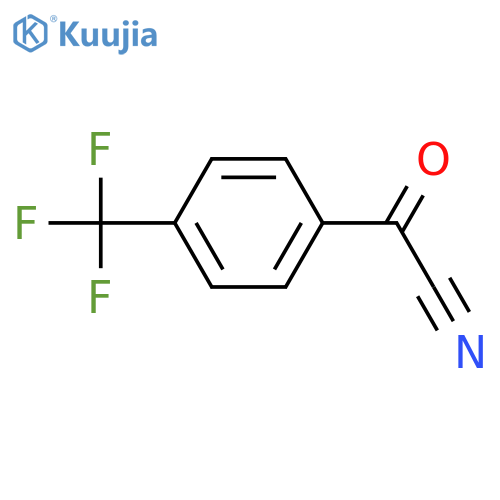 2-(4-(Trifluoromethyl)phenyl)-2-oxoacetonitrile structure