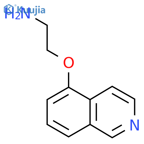 2-(isoquinolin-5-yloxy)ethan-1-amine structure