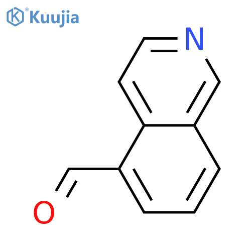 Isoquinoline-5-carbaldehyde structure