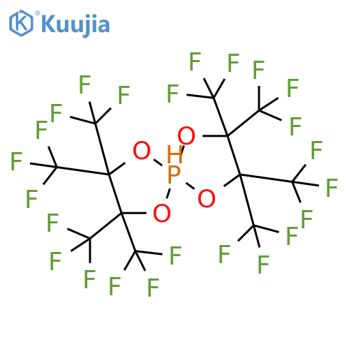1,4,6,9-Tetraoxa-5λ5-phosphaspiro[4.4]nonane, 2,2,3,3,7,7,8,8-octakis(trifluoromethyl)- structure