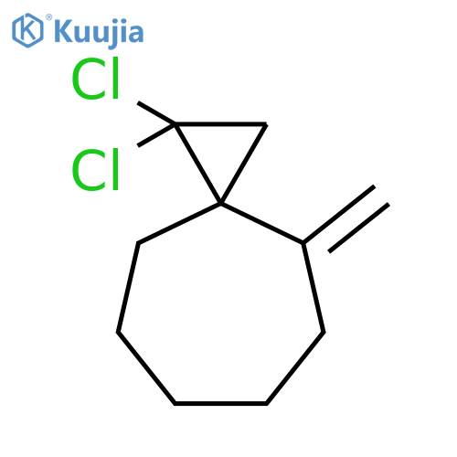 Spiro[2.6]nonane, 1,1-dichloro-4-methylene- structure