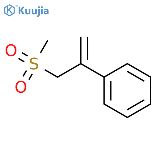 BENZENE, [1-[(METHYLSULFONYL)METHYL]ETHENYL]- structure