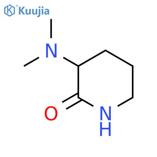 3-(Dimethylamino)piperidin-2-one structure