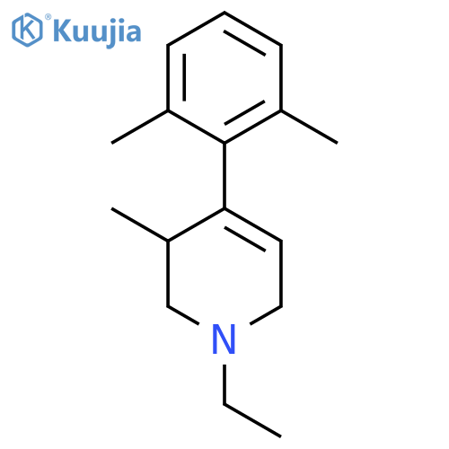 4-(2,6-Dimethylphenyl)-1-ethyl-3-methyl-3,6-dihydro-2H-pyridine structure