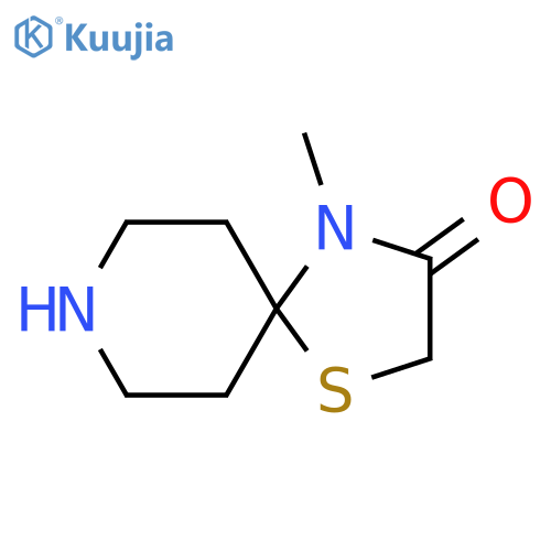 4-methyl-1-thia-4,8-diazaspiro4.5decan-3-one structure
