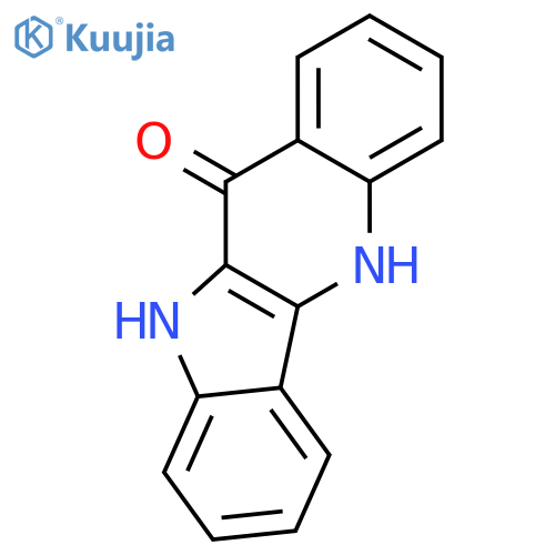 5,10-dihydro-11H-indolo[3,2-b]quinolin-11-one structure