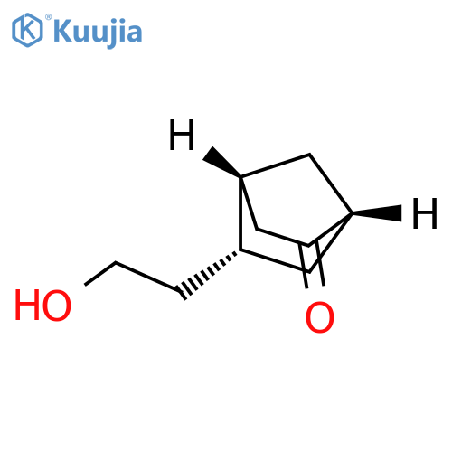 Bicyclo[2.2.1]heptan-2-one,5-(2-hydroxyethyl)-, (1S,4R,5R)- structure