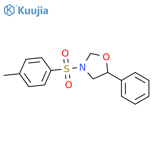 OXAZOLIDINE, 3-[(4-METHYLPHENYL)SULFONYL]-5-PHENYL- structure