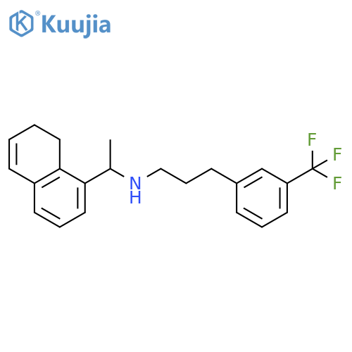 1-Naphthalenemethanamine, 7,8-dihydro-alpha-methyl-N-[3-[3-(trifluoromethyl)phenyl]propyl]- structure