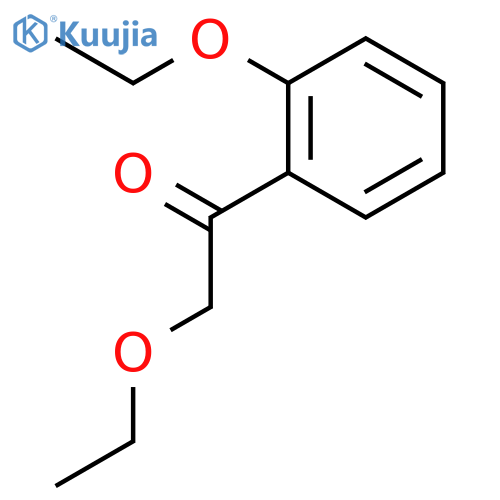 Ethanone, 2-ethoxy-1-(2-ethoxyphenyl)- structure