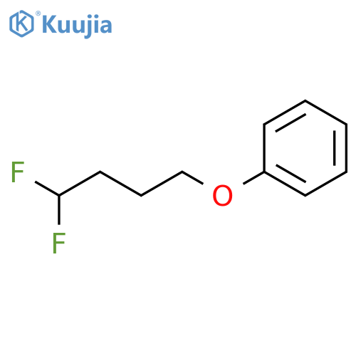 BENZENE, (4,4-DIFLUOROBUTOXY)- structure