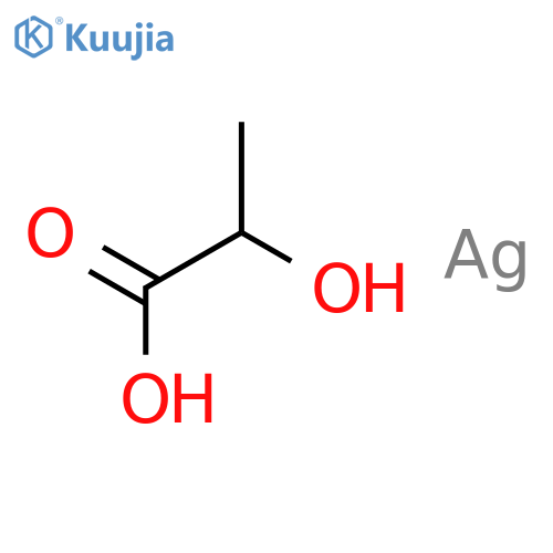 Silver,[(2S)-2-(hydroxy-kO)propanoato-kO]- structure