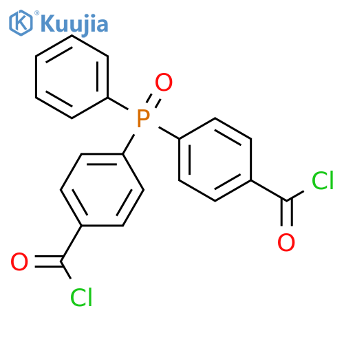 Benzoyl chloride, 4,4'-(phenylphosphinylidene)bis- structure