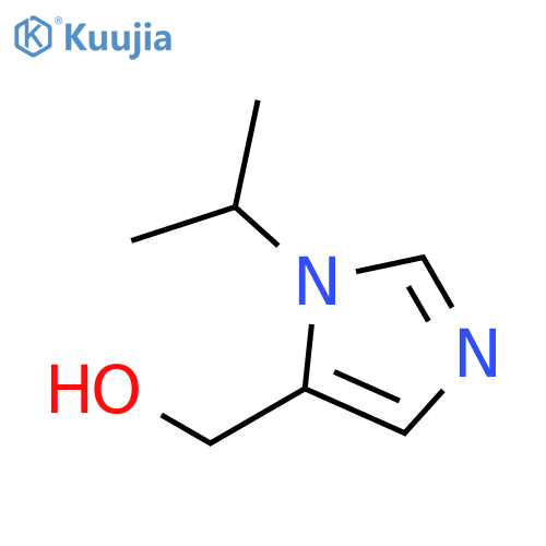 (1-isopropyl-1H-imidazol-5-yl)methanol hydrochloride structure